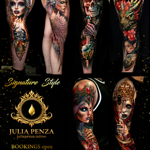 🔥 Fotos quentes, portfólio de modelos  #103162 Artista de tatuagem Julia Penza