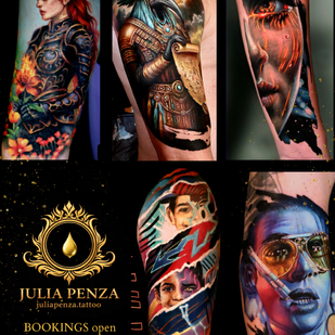 🔥 Fotos quentes, portfólio de modelos  #103164 Artista de tatuagem Julia Penza