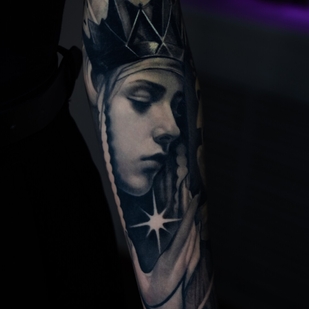 🔥 Fotos quentes, portfólio de modelos  #102712 Artista de tatuagem Anastasiya Yusupova CAT_KABUKI