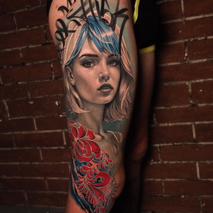 🔥 Fotos quentes, portfólio de modelos  #103819 Artista de tatuagem Sanya Sumrak