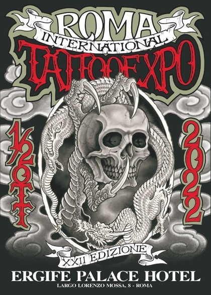 XXII Exposição de Tatuagem Roma | 01 - 02 October 2022