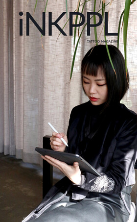 Tatuagens de cobertura cósmica por Sigak da Coreia do Sul