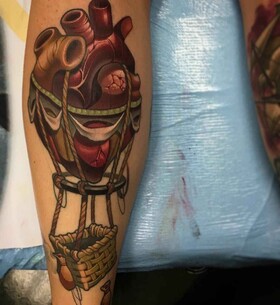 10 bright New school tattoos por Timmy B