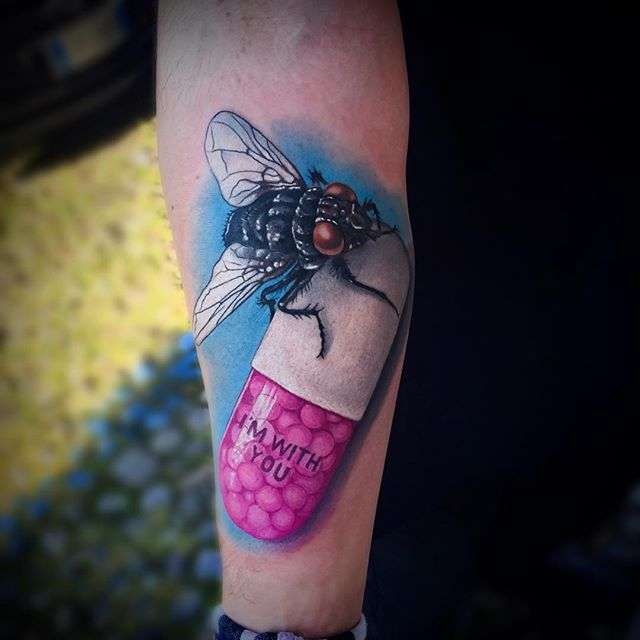 Artista de tatuagem Andrea Antikorpo Lanzi tatuagem realista e nova escola