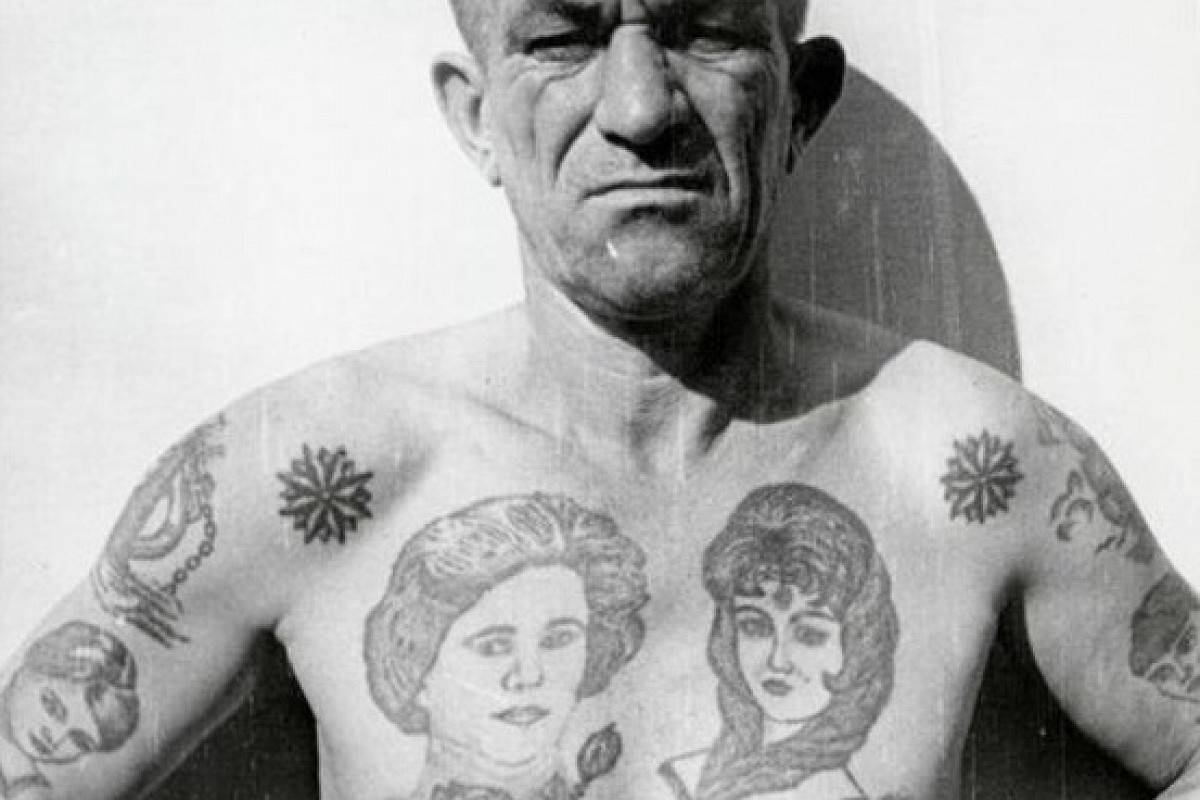 Russian prison tattoo
