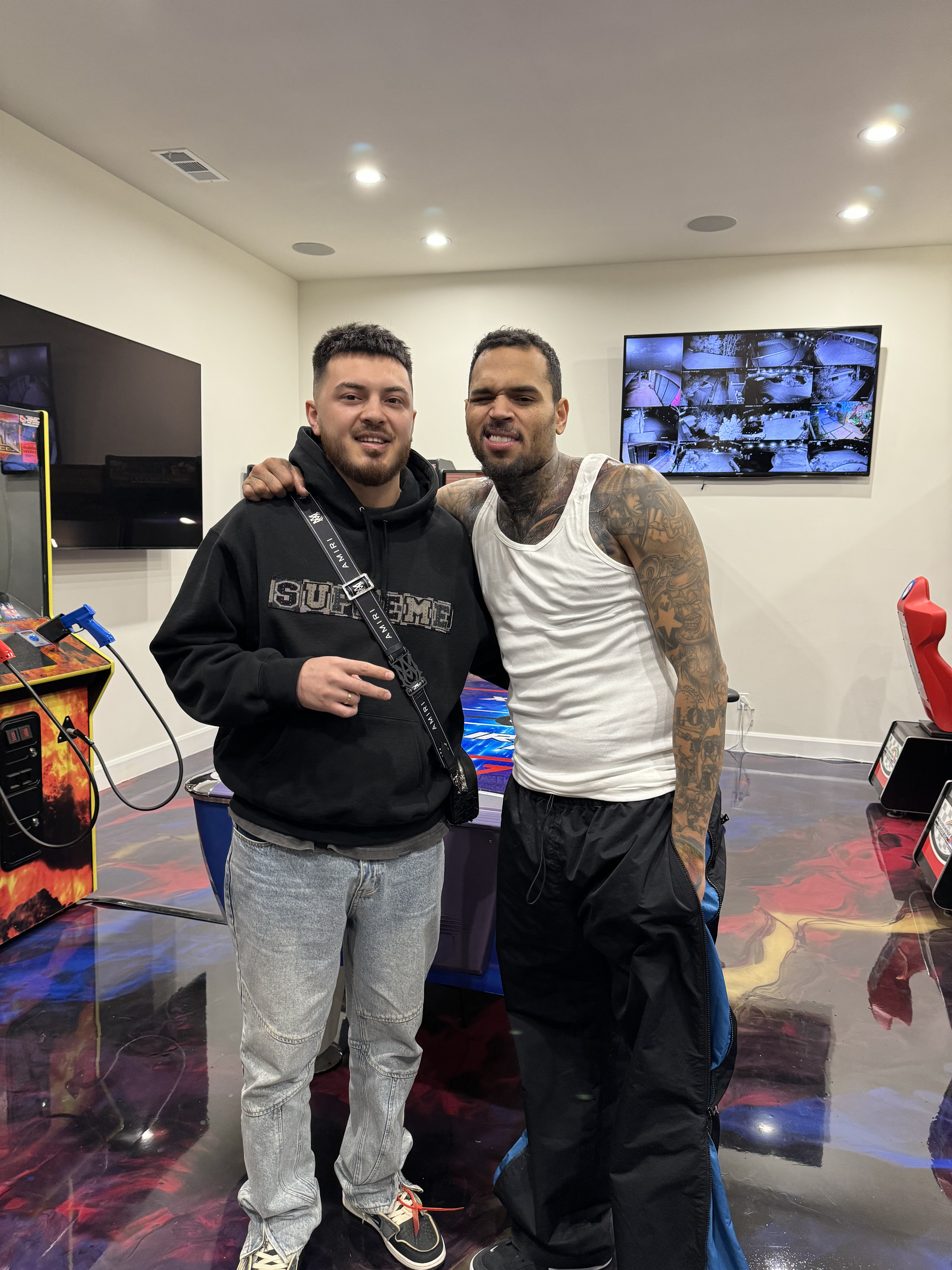 Viacheslav Danh with Chris Braun 