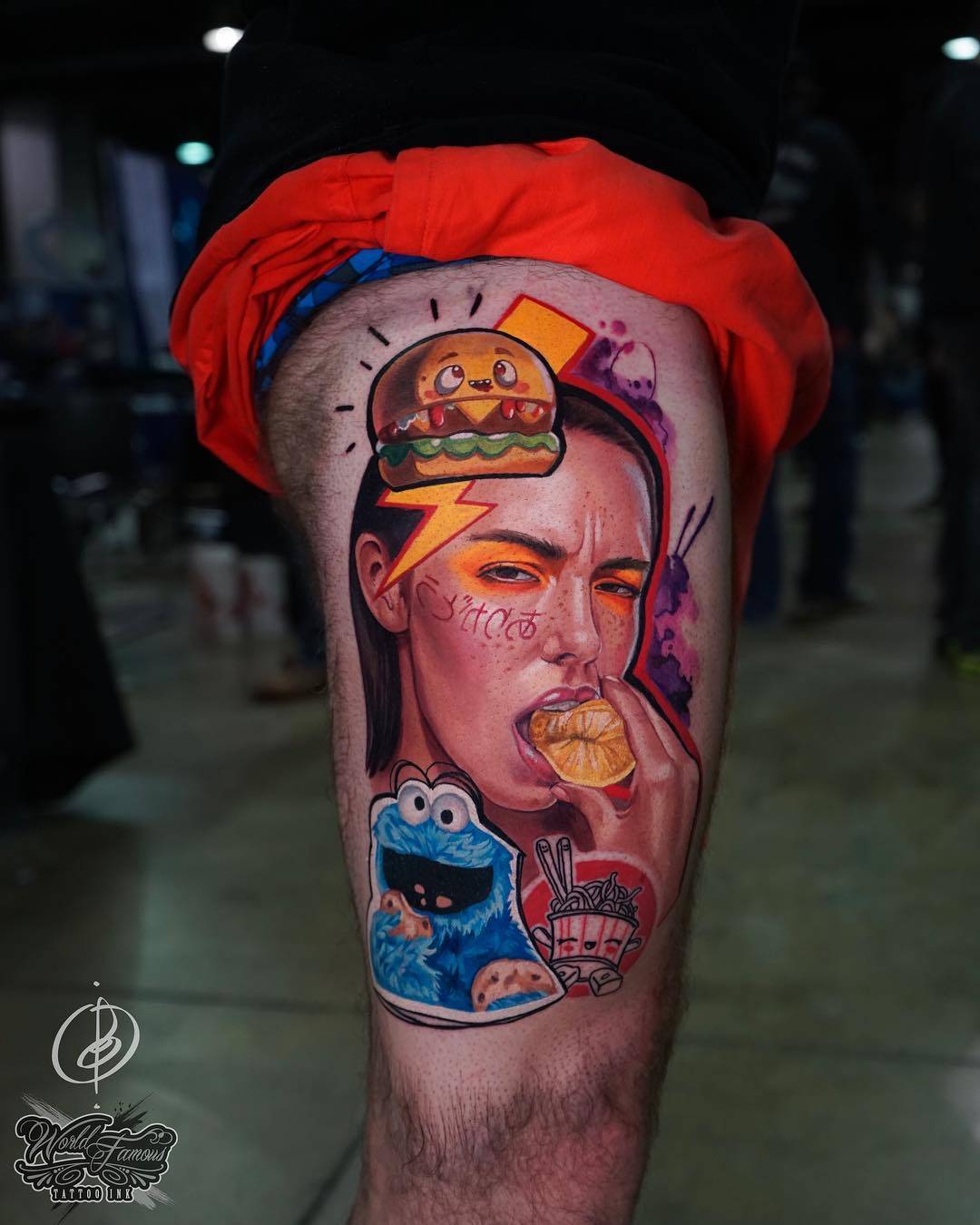 Realismo ilustrativo - artista de tatuagem Daria Pirojenko