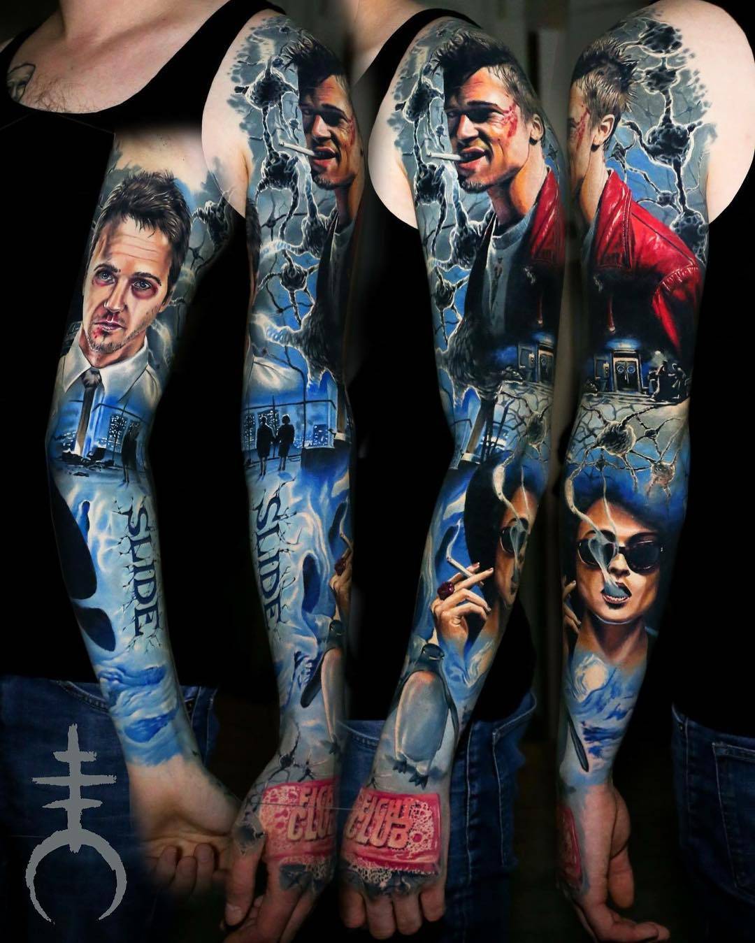 Tatuagem Fight Club El Mori