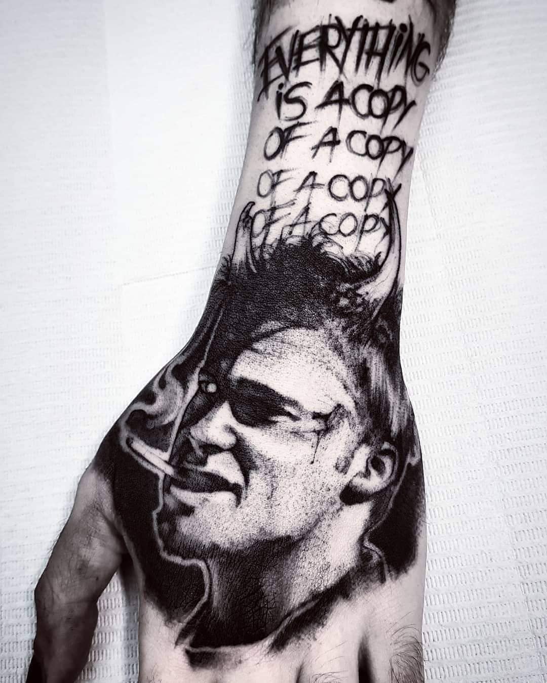 Tatuagem Fight Club Felipe Kross