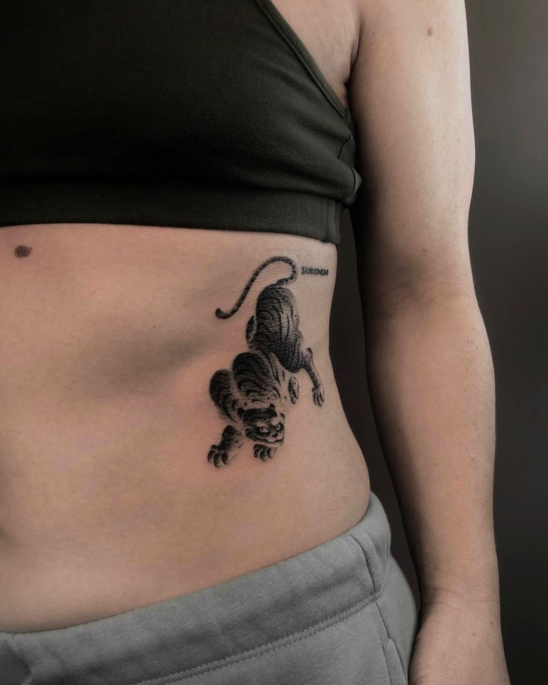 Tattoo artist Misha Kozlov, St. Petersburg tattoo, St. Petersburg tattoo, Japanese tattoo, Japan tattoo, tiger tattoo