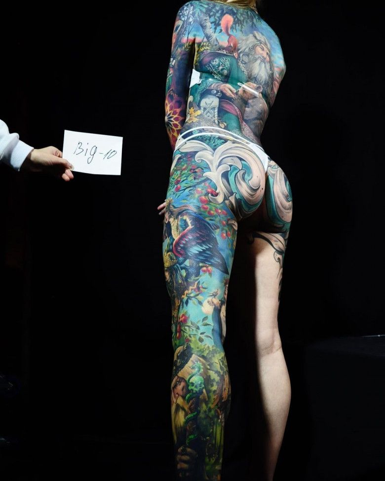 3 место Big TATTOO  – Глеб Чанов