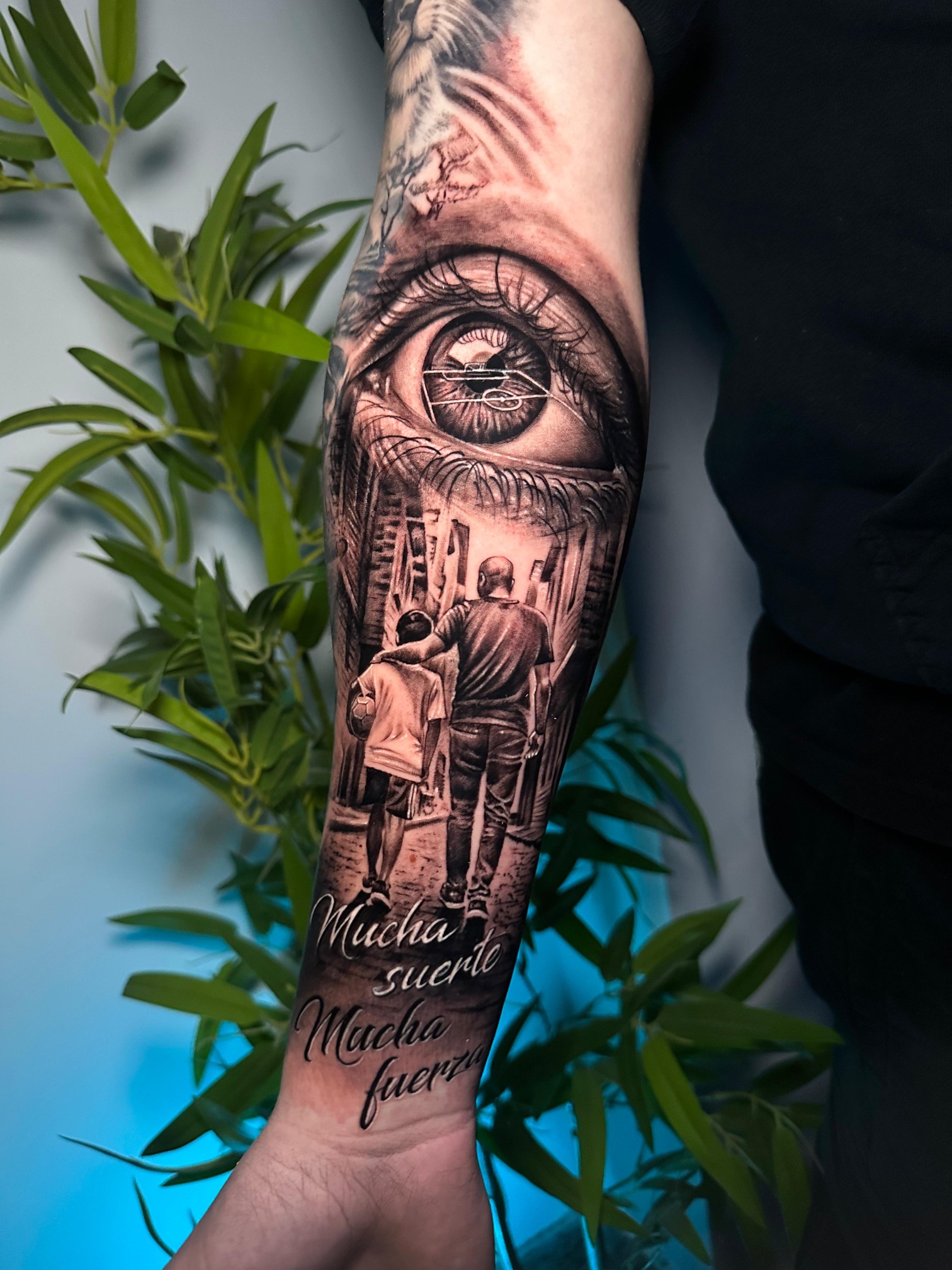 Realistic tattoo by Efren