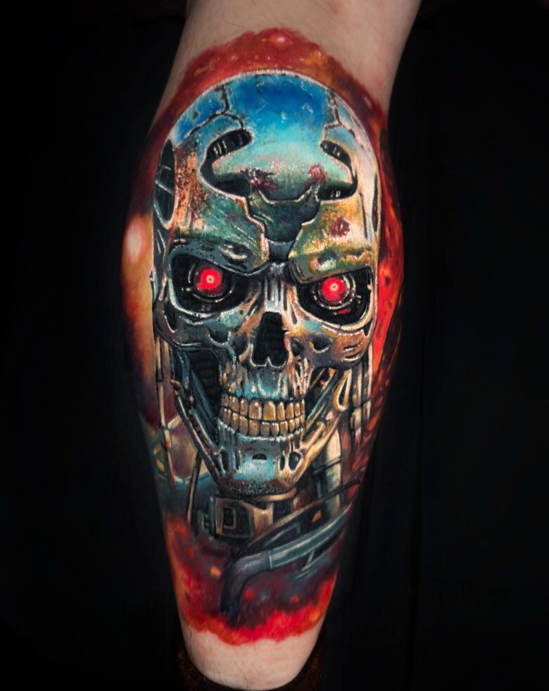 El mundo del cine de terror en los tatuajes de Paul LaVey