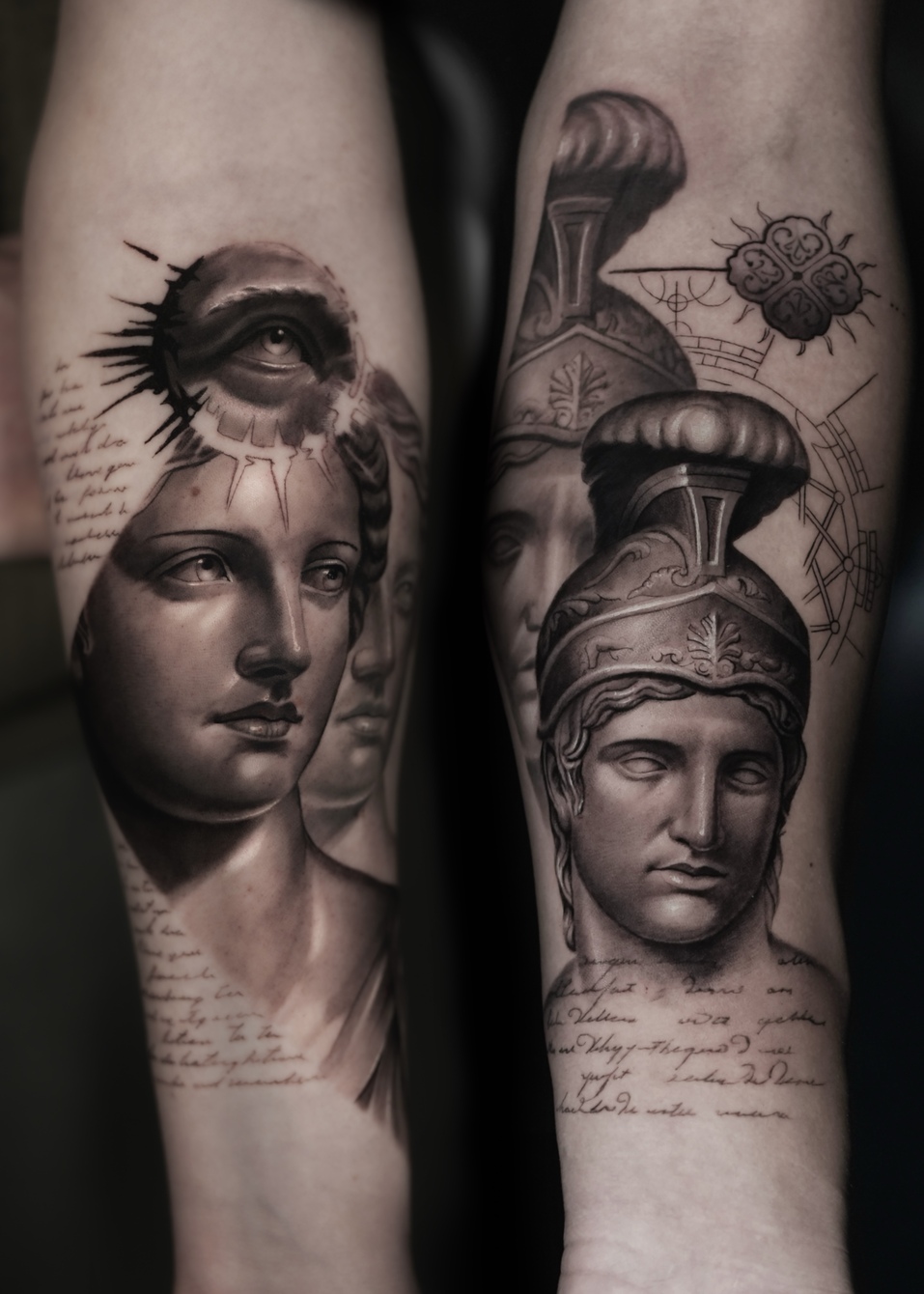 L'art classique dans les tatouages conceptuels de Tolga Temirlenk - image 2