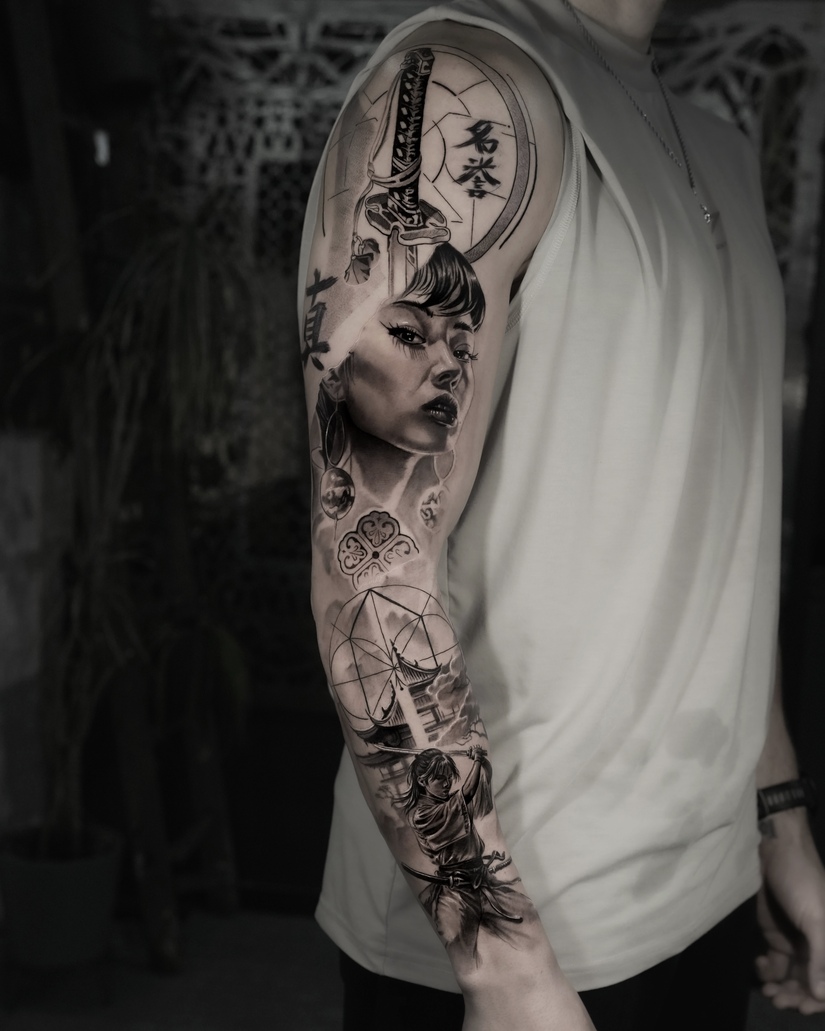 L'art classique dans les tatouages conceptuels de Tolga Temirlenk - image 5