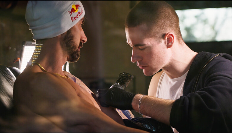 Tattoo als Lebensgeschichte: Aleki Blue und BMX-Legende Terry Adams arbeiten an einem persönlichen Projekt