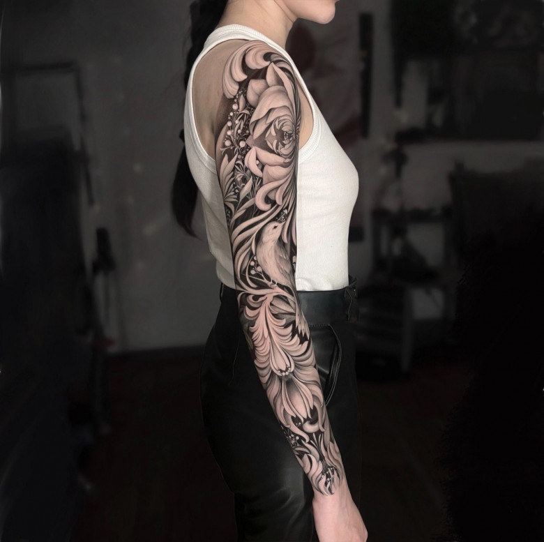 Тату мастер Анастасия Шарм