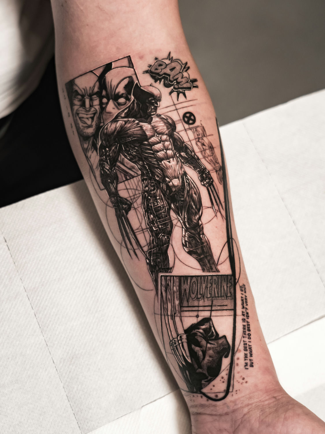 Tattoo artist Arlen Bellotti