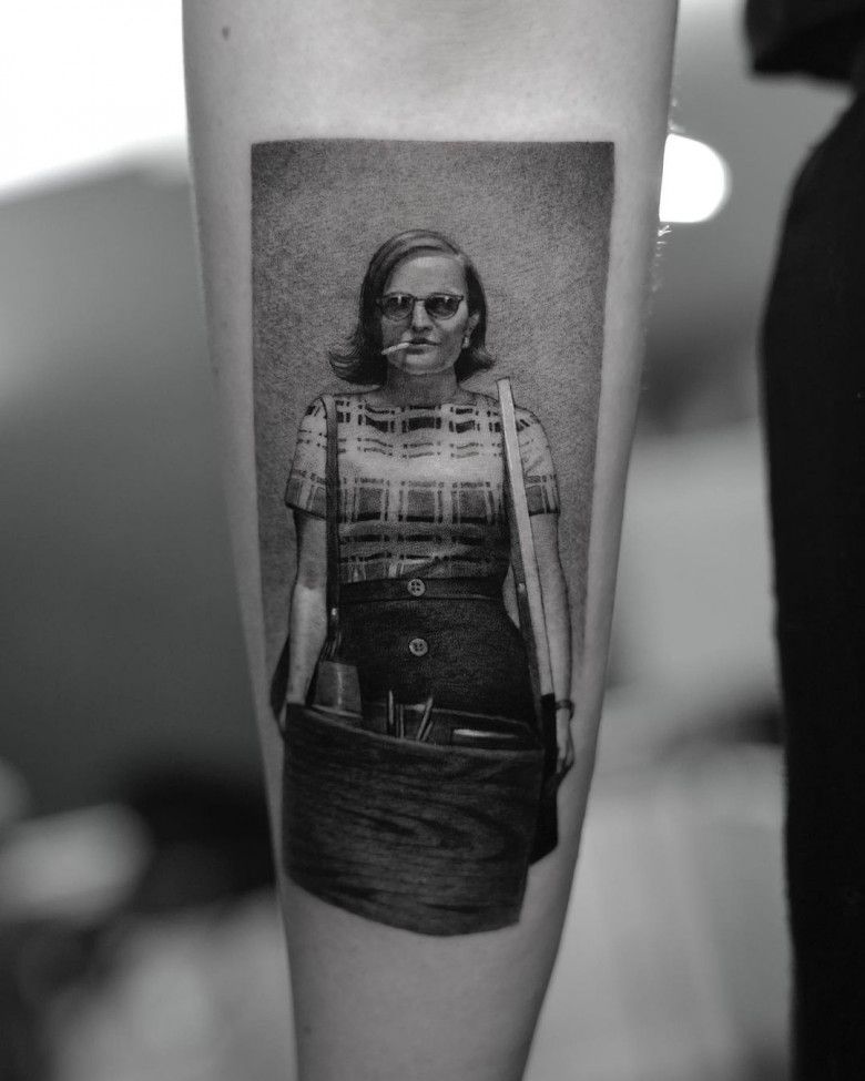 Tattoo srtist Ben Microrealism