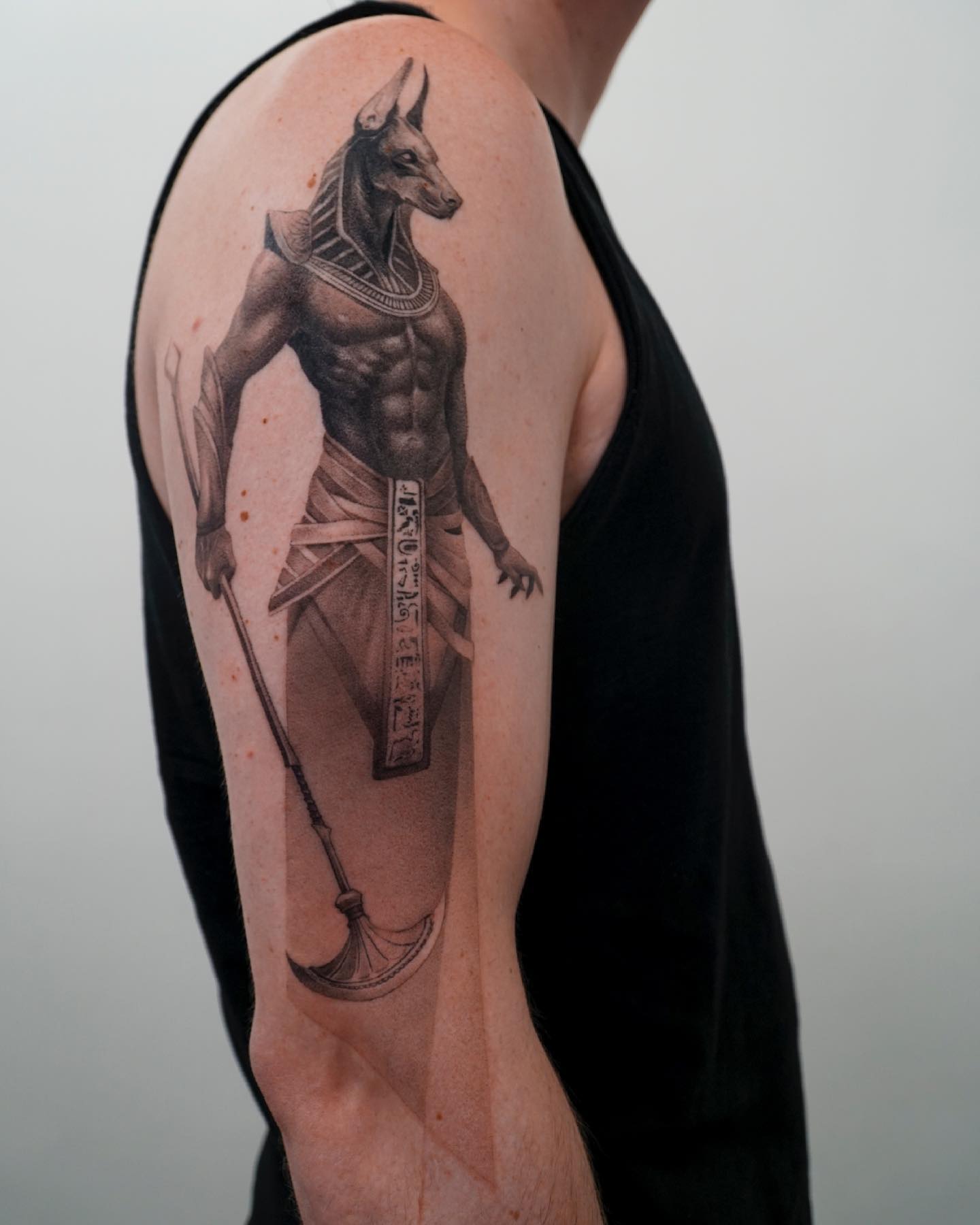 Anubis Temporary Tattoo Egyptian God Tattoo / Anubis Tattoo / Egyptian  Mythology Tattoo / Egypt / Jackal Tattoo / Dog Tattoo / Deity - Etsy