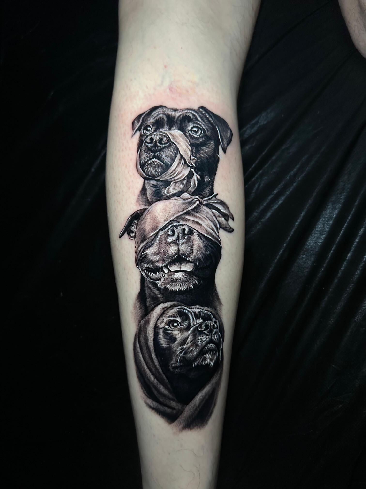 Realistic tattoo by Efren