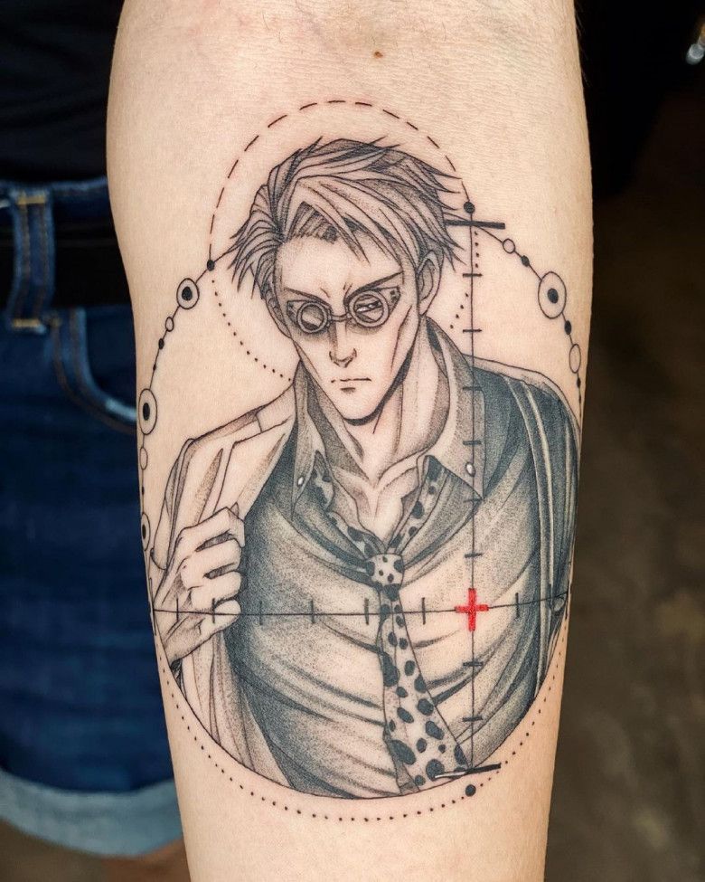 Fan Wu graphics anime tattoo New York City