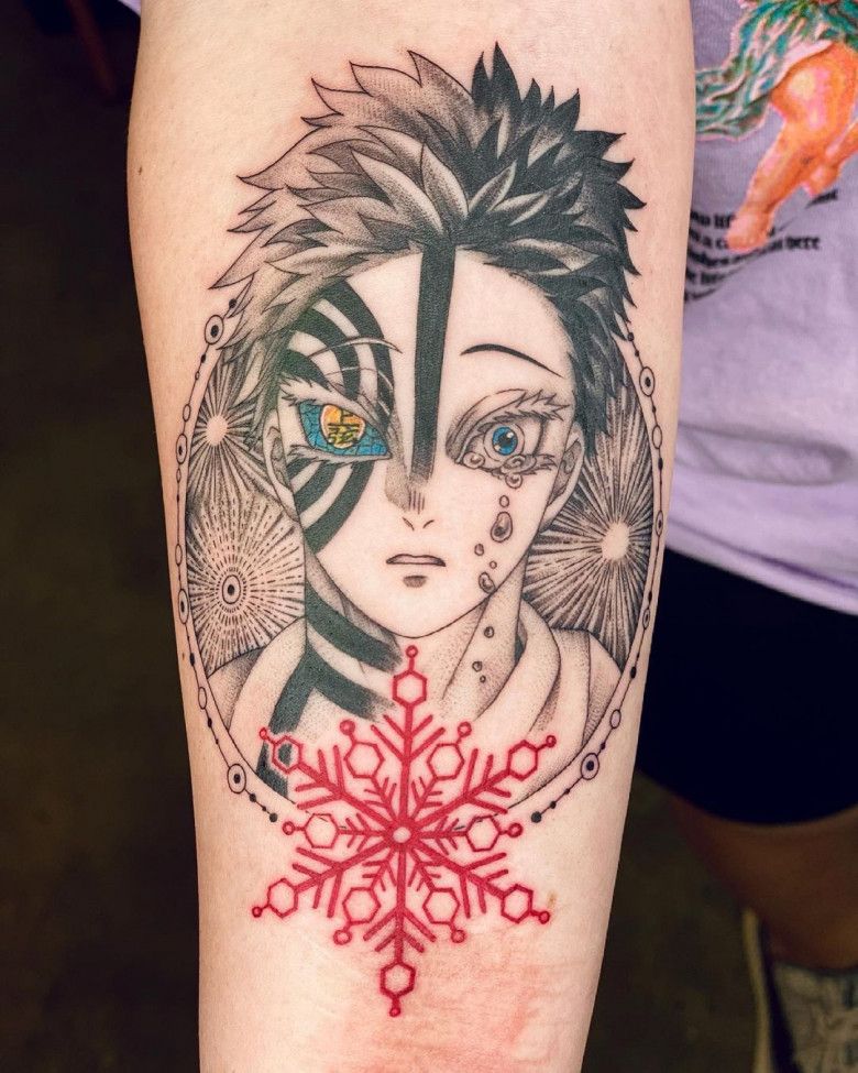 Anime tattoos done by Ukiyo NYC. : r/nerdtattoos