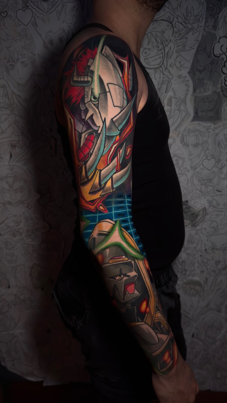 Encontre Rhur: O Artista de Tatuagem que Traz Animes à Vida - image 3