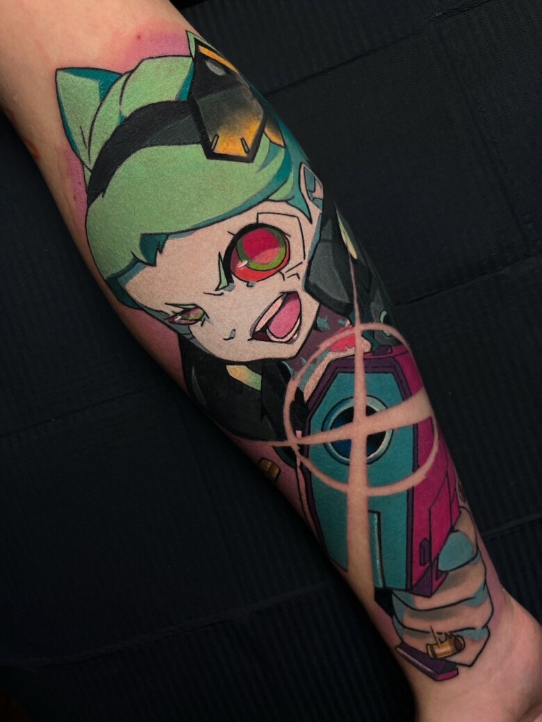 Encontre Rhur: O Artista de Tatuagem que Traz Animes à Vida - image 4