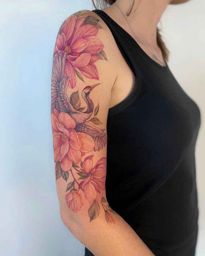Tattoo artist Olga Kotova