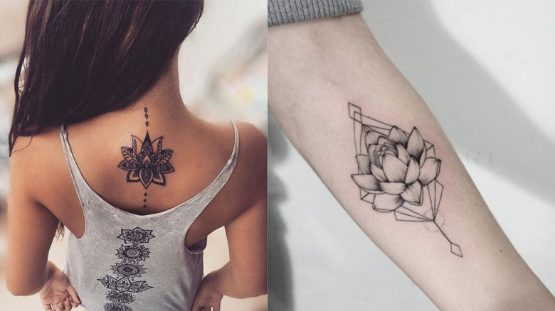 Многогранность значений татуировки лотос