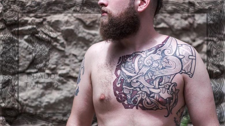 Татуировки викингов: значение, фото, эскизы