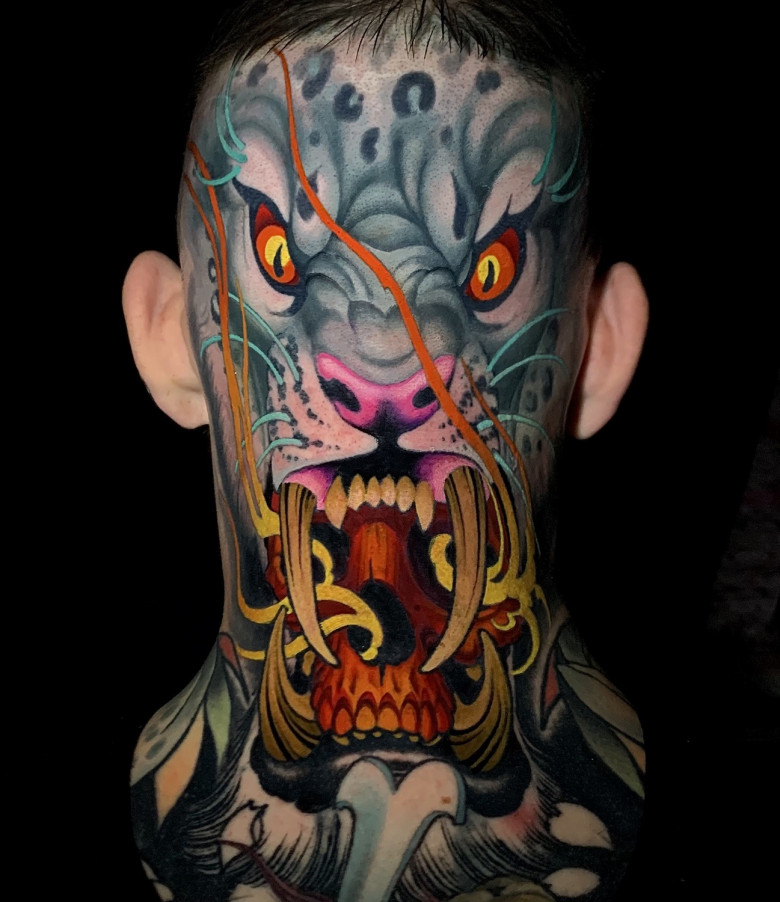 Tattoo artist Peter Lagergren