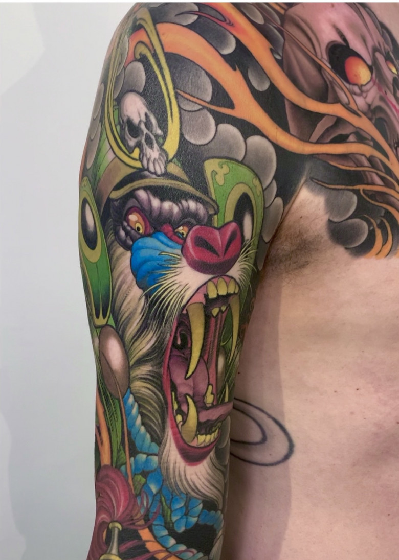 Tattoo artist Peter Lagergren
