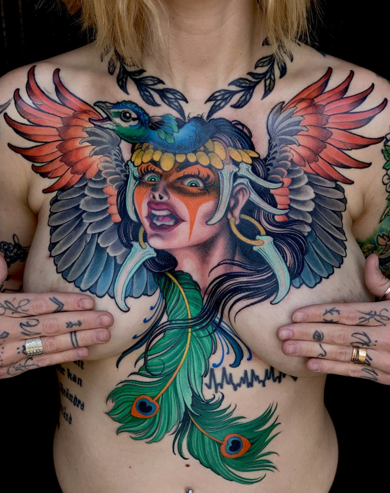 Tattoo artist Peter Lagergren