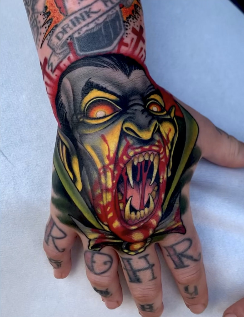 Tattoo artist Peter Lagergren