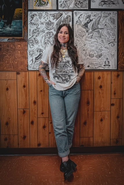 Tattoo artist Alexandra Snelgrove