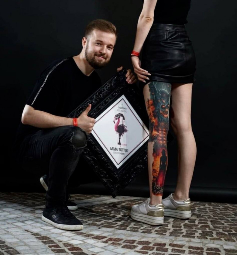 Тату мастер Андрей Степанов