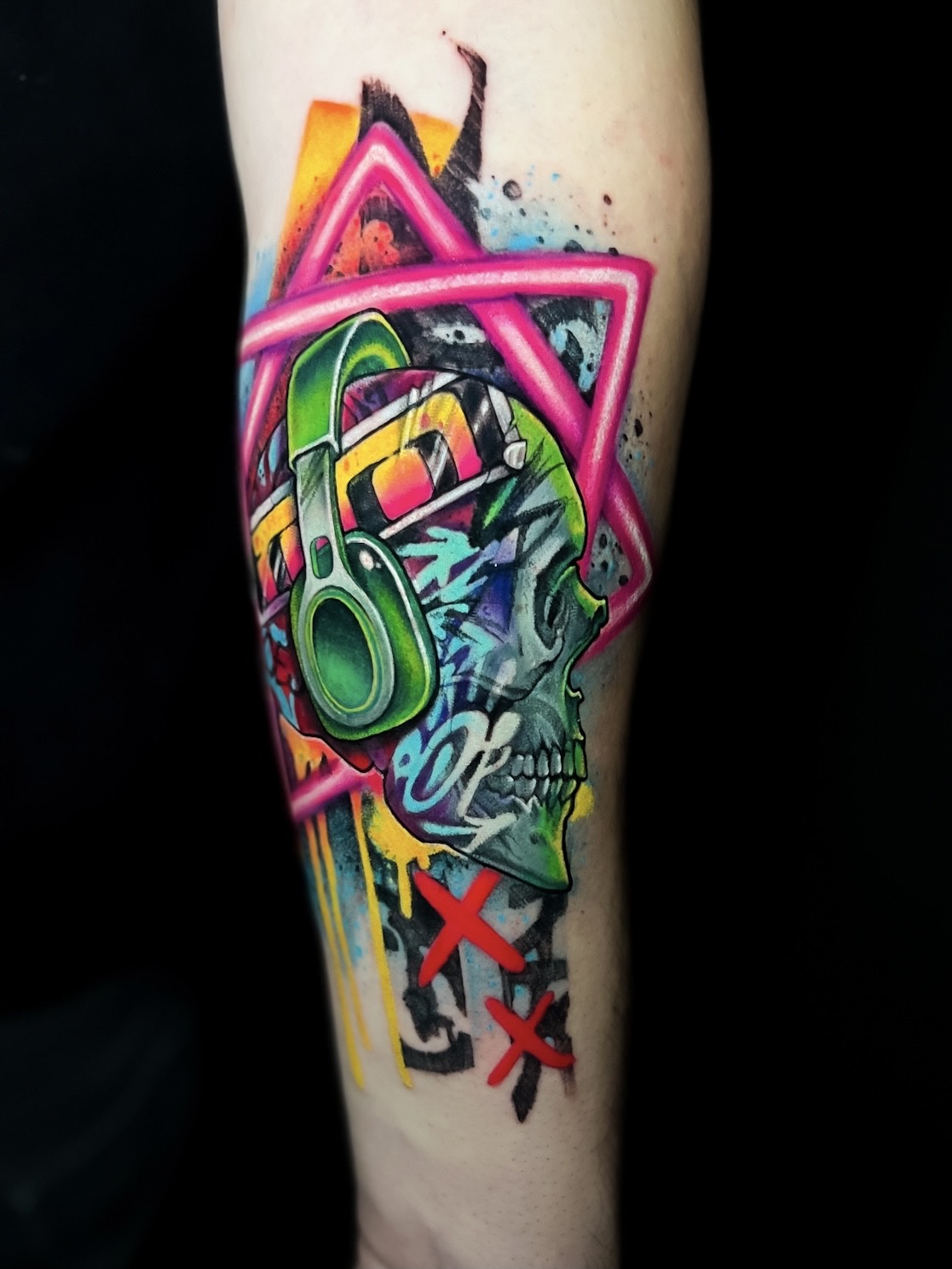 Tattoo artist Kate Perets