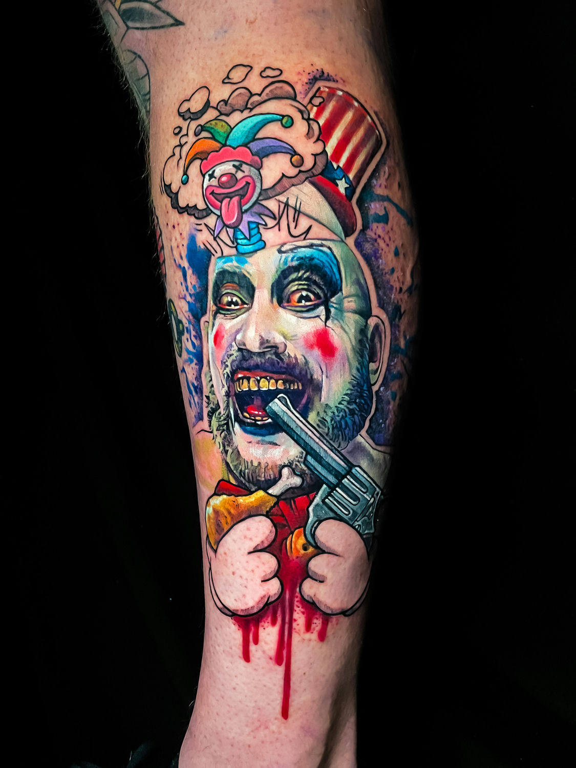 Tattoo artist Kate Perets