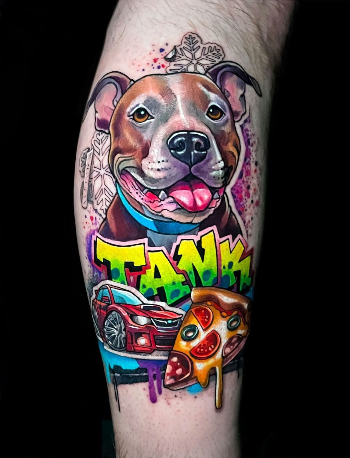 Tattoo artist Kate Perets