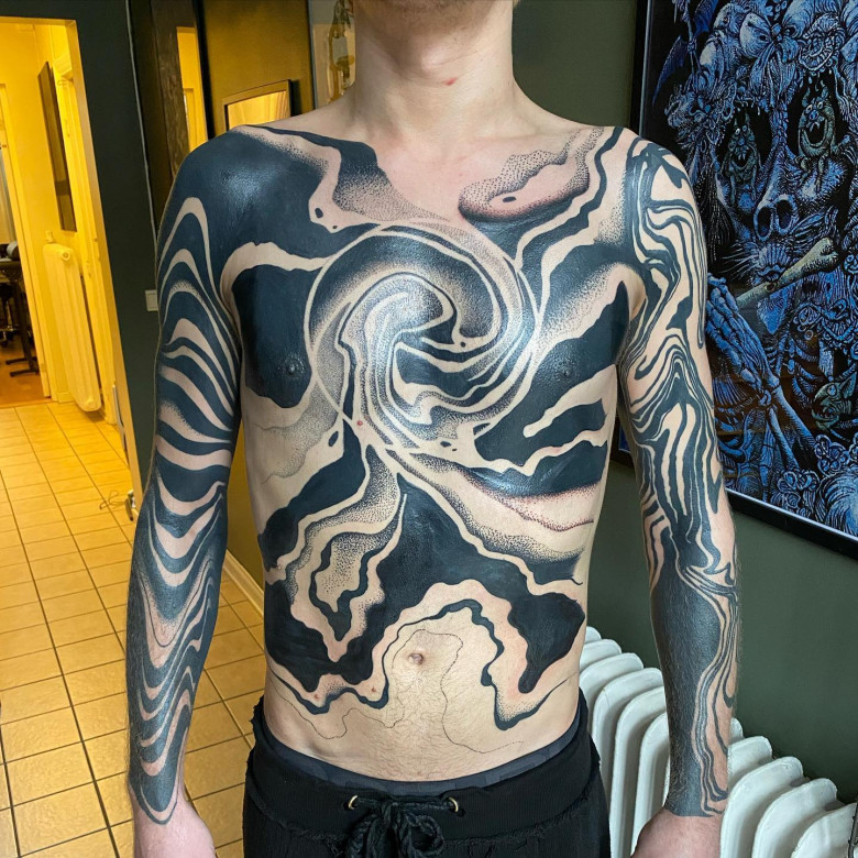 tattoo artist Josh Lumley