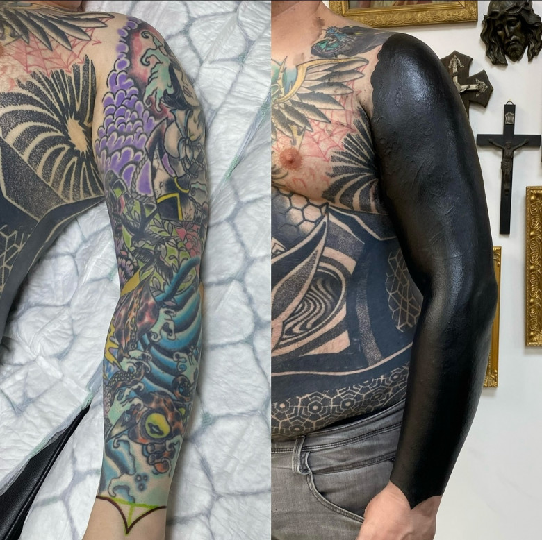 tattoo artist Josh Lumley