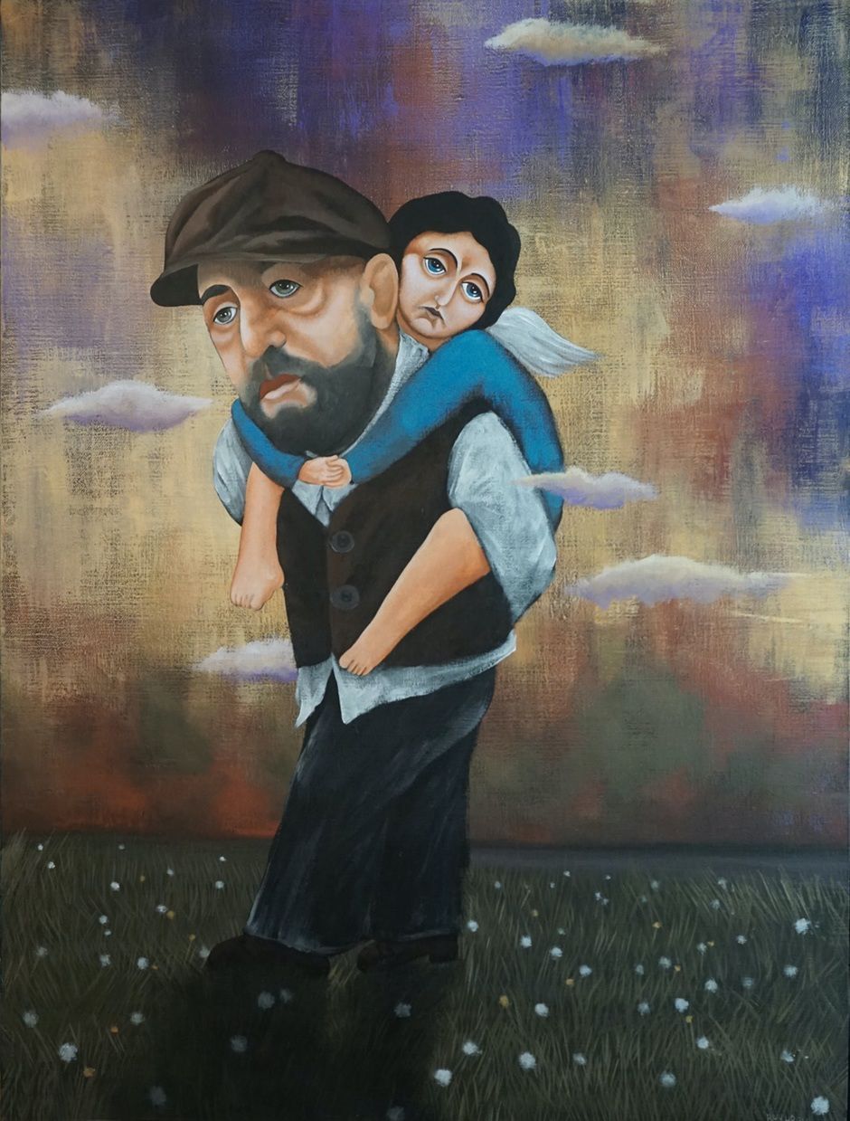 Художник и татуировщик Дмитрий Бухров, выставка 