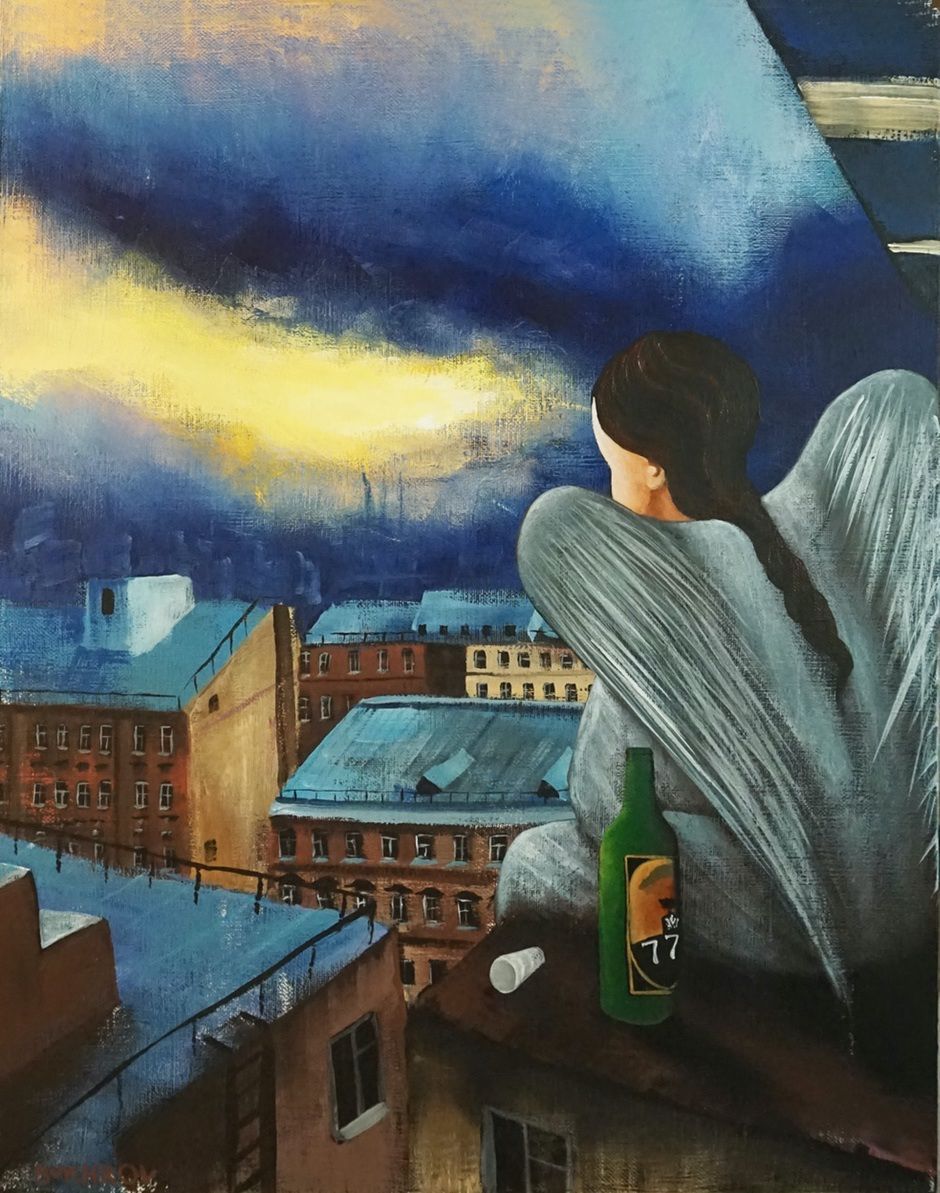 Художник и татуировщик Дмитрий Бухров, выставка 