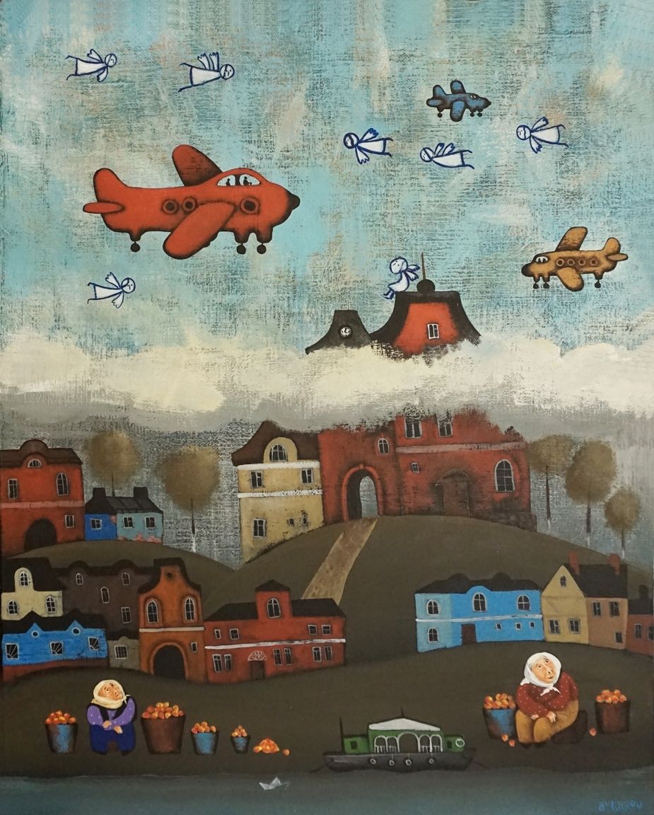 Художник и татуировщик Дмитрий Бухров, выставка 