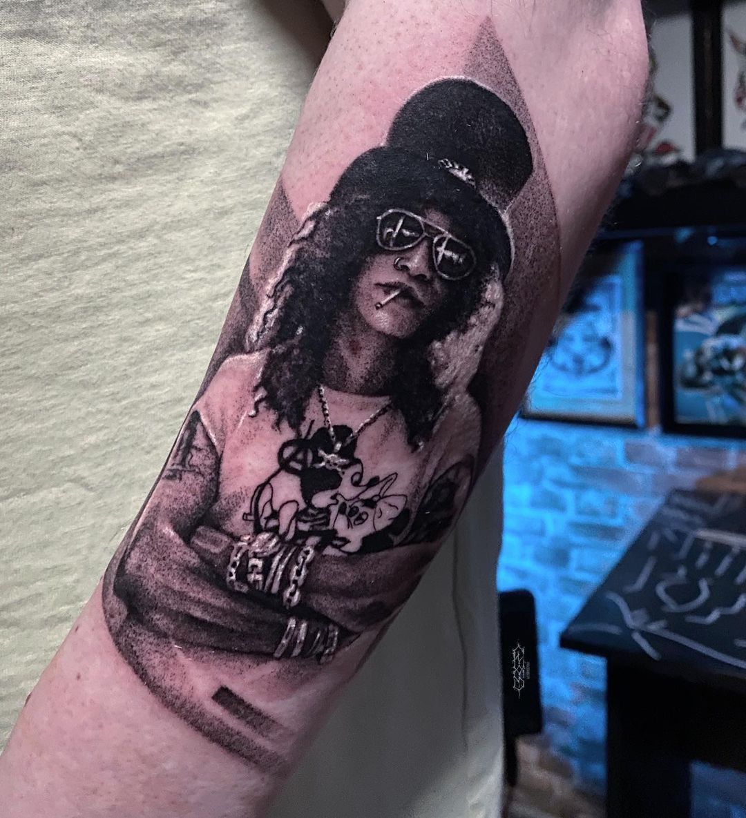 Slash tattoo