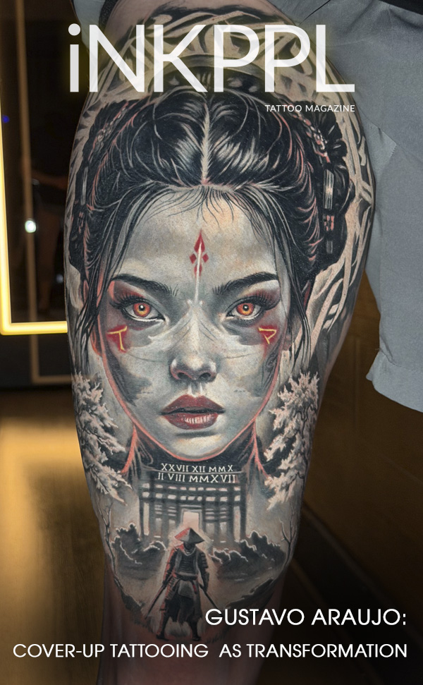 Gustavo Araujo: Cover-Up Tattooing as Transformation