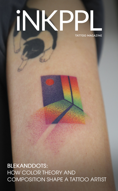 Blekanddots: Come la teoria del colore e la composizione plasmano un tatuatore