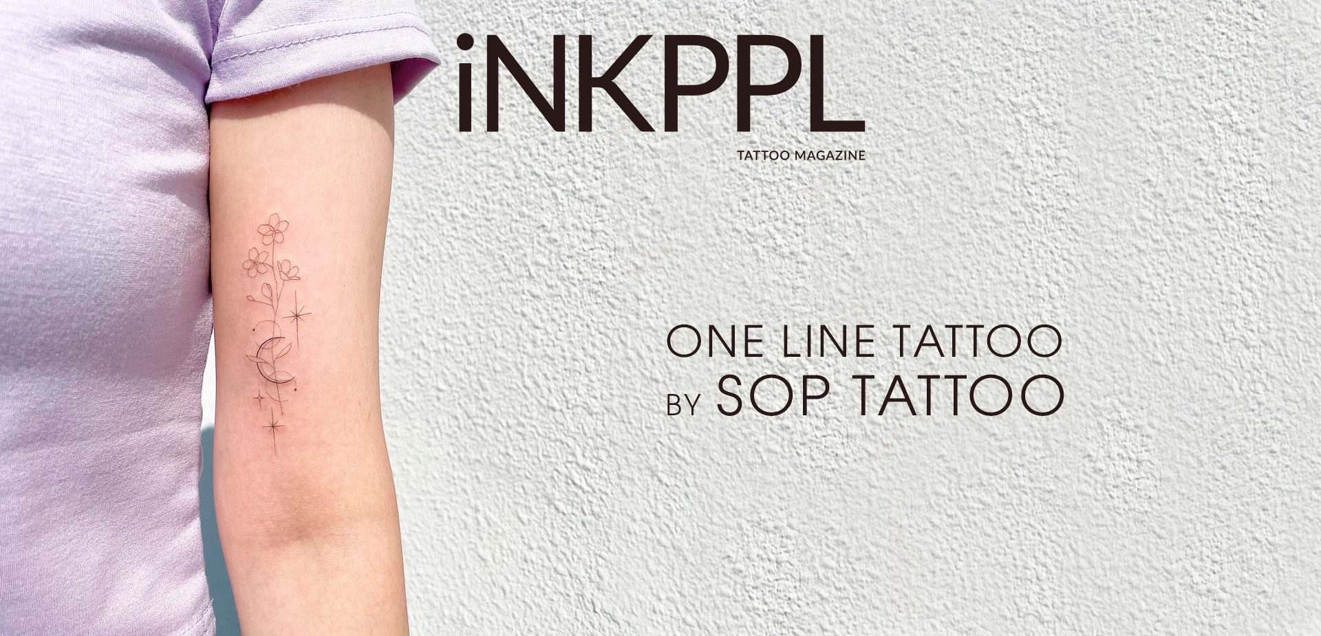One line tattoo by Sop Tattoo | iNKPPL